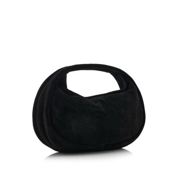 St. Agni bonbon black suede bag - Picture 2 of 5